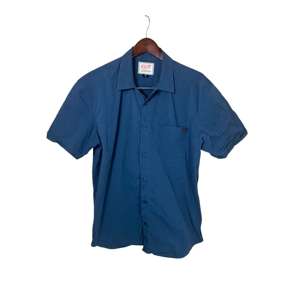 Rsvlts Dare Mighty Things Shirt Men Size XL Blue